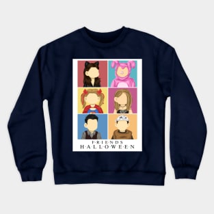 FRIENDS HALLOWEEN POLAROID Crewneck Sweatshirt